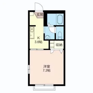 クレール豊玉【1階】の間取り