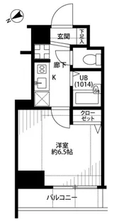 プレール・ドゥーク大森【3階】の間取り