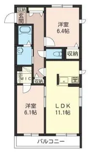 Sol Levante【2階】の間取り