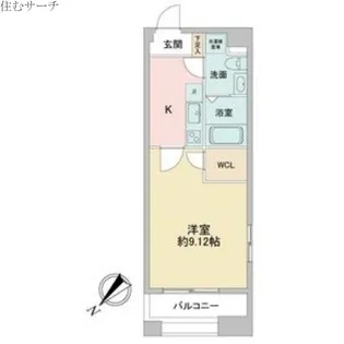 GRANDUKE四日市【6階】の間取り