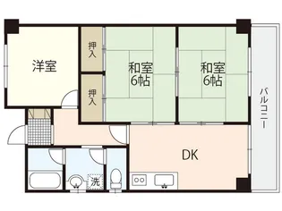 FUKUMI BLD【3階】の間取り