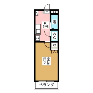 レジデンス向ヶ丘【4階】の間取り