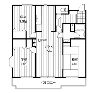 グランシャリオ【3階】の間取り