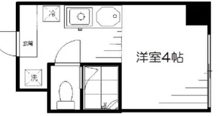 サンハイム田町【10階】の間取り