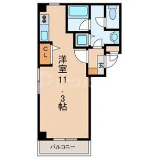 サンモール四季【3階】の間取り