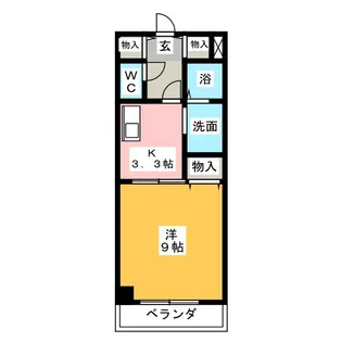 エスポワール猿投【3階】の間取り