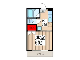 サニ-ホ-ムズ【1階】の間取り