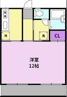 カーサ・エスメラルダ A棟【1階】の間取り