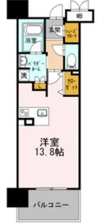 ロイヤルパークスERささしま EAST【7階】の間取り