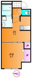 J-メトロ【1階】の間取り