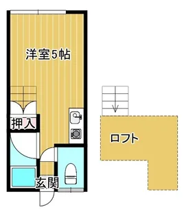 コーラルハイツ【2階】の間取り
