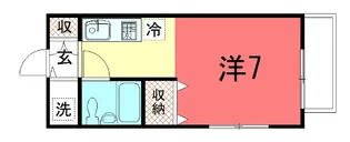 カーサ・デ・下鴨【5階】の間取り
