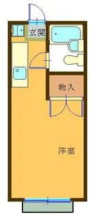 コーポ二葉6号【2階】の間取り