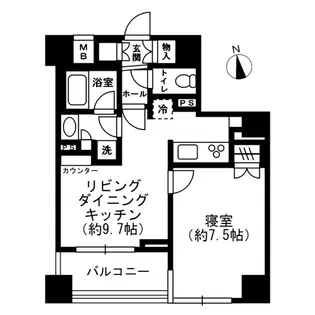 東京都新宿区荒木町【マンション】の外観