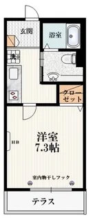 KOMAZAWAメゾン【1階】の間取り