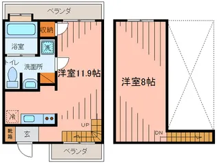 KURASUKA 宜野湾【7階】の間取り