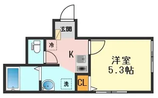 TocA新柴又【2階】の間取り