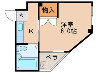 Tヴィレッジ【3階】の間取り