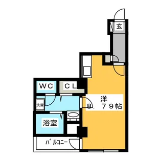 ディライトK【4階】の間取り