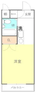 メインステージ中井駅前【3階】の間取り