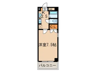 コ-ポソシア【2階】の間取り
