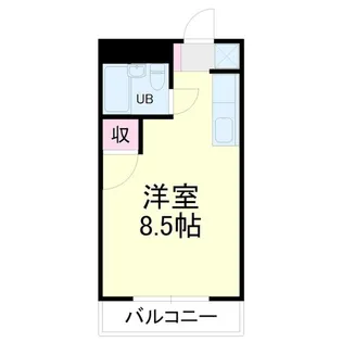 グレイス第2マンション【5階】の間取り