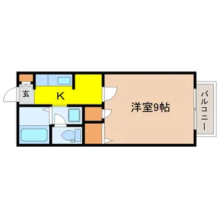 クタハウス【2階】の間取り