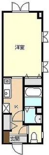 クレセント洋【3階】の間取り