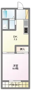 プレエミナンス曳馬【1階】の間取り