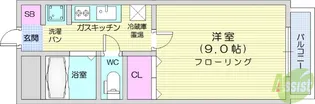 セレーノ国見【2階】の間取り
