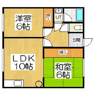 第3グレース加地【2階】の間取り