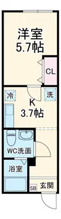 仮)QUIET CRAB HOUSE本郷台II B号棟【1階】の間取り