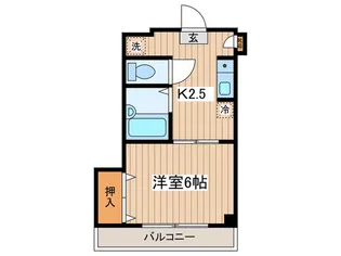 コートハウスJ B棟【2階】の間取り