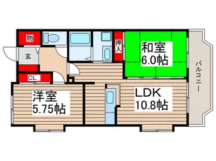 セピア・グランシャリオ【4階】の間取り