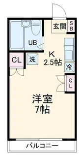 メゾントリム【3階】の間取り