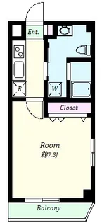 マンション幸和【4階】の間取り