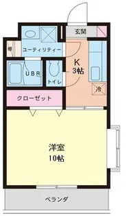 アルトポンテ【1階】の間取り