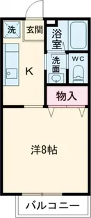 ハイツ プラム【2階】の間取り