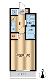NSマンション3【2階】の間取り