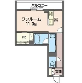 エムフェリス【1階】の間取り
