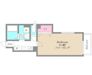 KIHACHI RESIDENCE【2階】の間取り