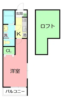 グランドゥール【1階】の間取り