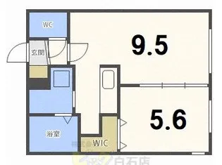 La Luce南郷(ラルーチェ)【3階】の間取り