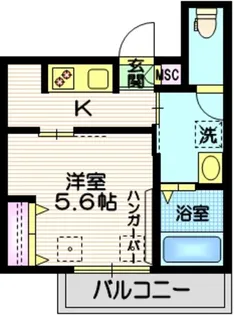 CELENPLAISIR(セレンプレジール)【3階】の間取り