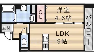 MIWA TERRACE別院【3階】の間取り