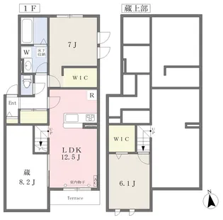 Maison de Reve East【1階】の間取り