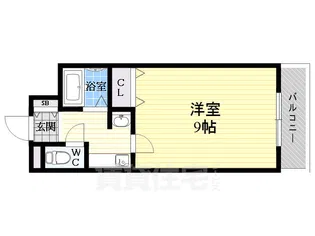 ネオシティ古市【5階】の間取り