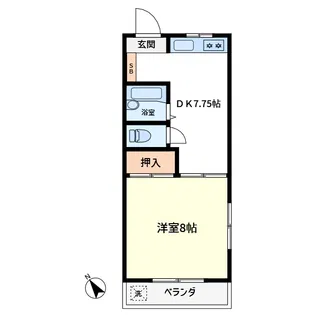 翠松苑【3階】の間取り