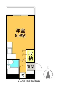 シャルムサンライズ【2階】の間取り