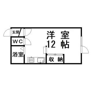コーポオアシス【2階】の間取り
